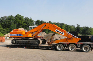 Halla parts excavator
