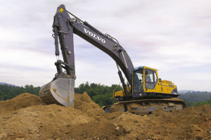 Volvo parts excavator